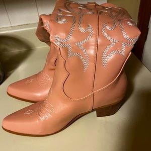 Pink Cowboy Boots